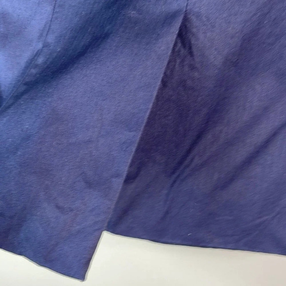 J. CREW Schoolboy Blazer Navy Blue Fitted Lined  Single Breast Preppy Size 0 - Picture 8 of 14